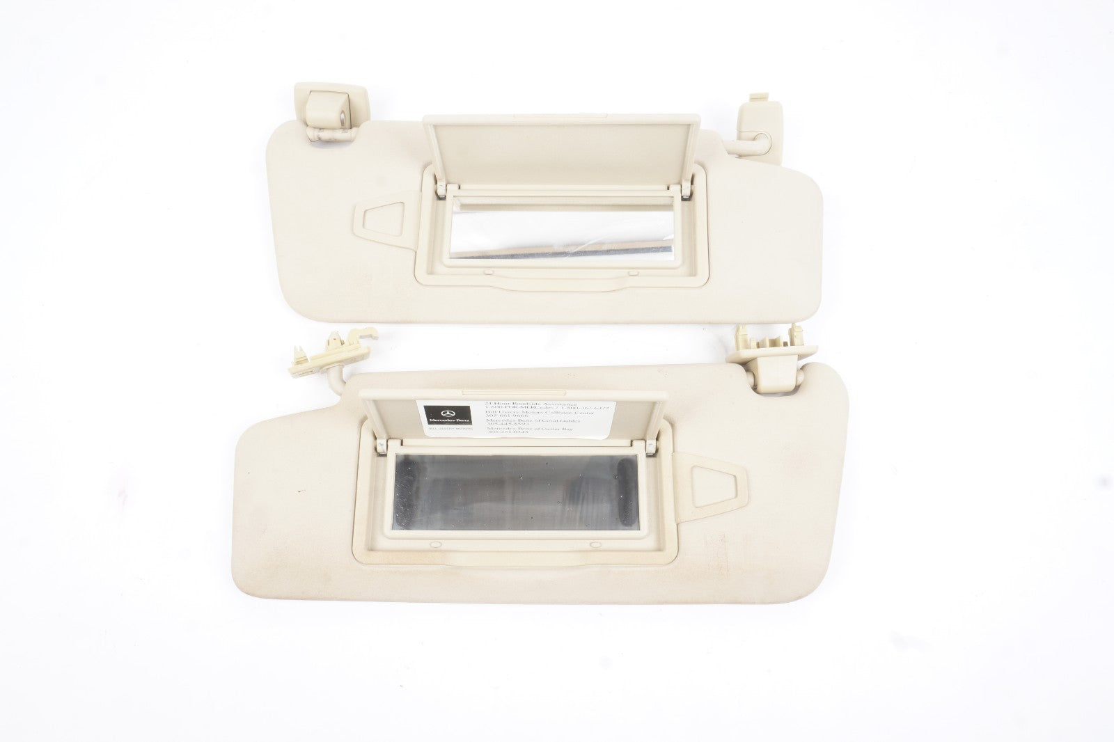 08-14 Mercedes-Benz C300 Sun Visor Left & Right OEM