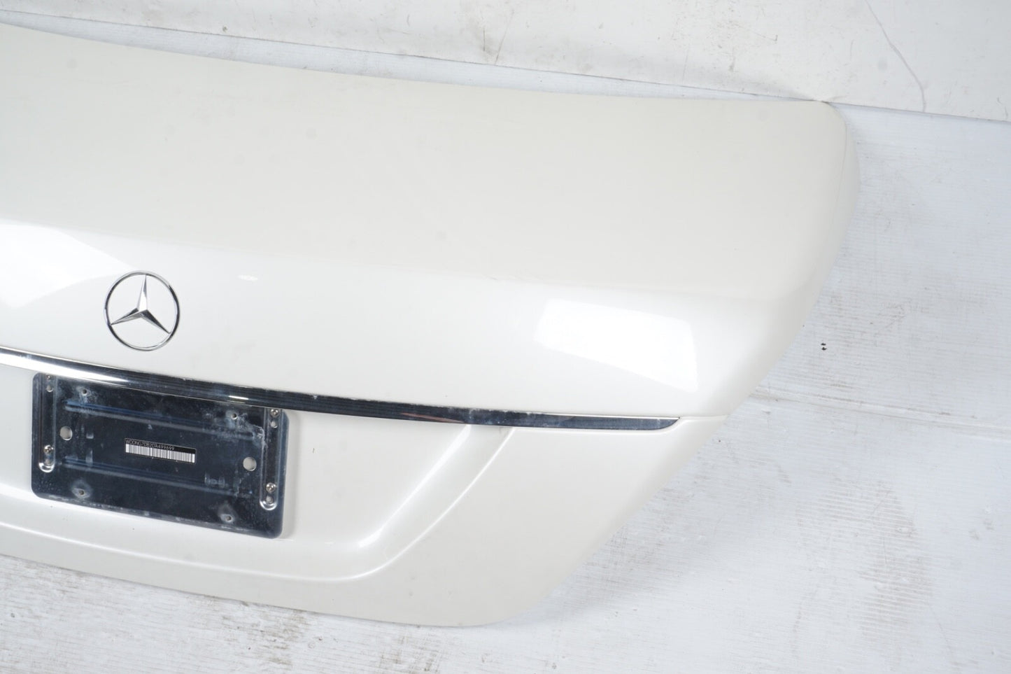 2007 - 2013 MERCEDES-BENZ S550 S600 S63 AMG TRUNK LID OEM WHITE