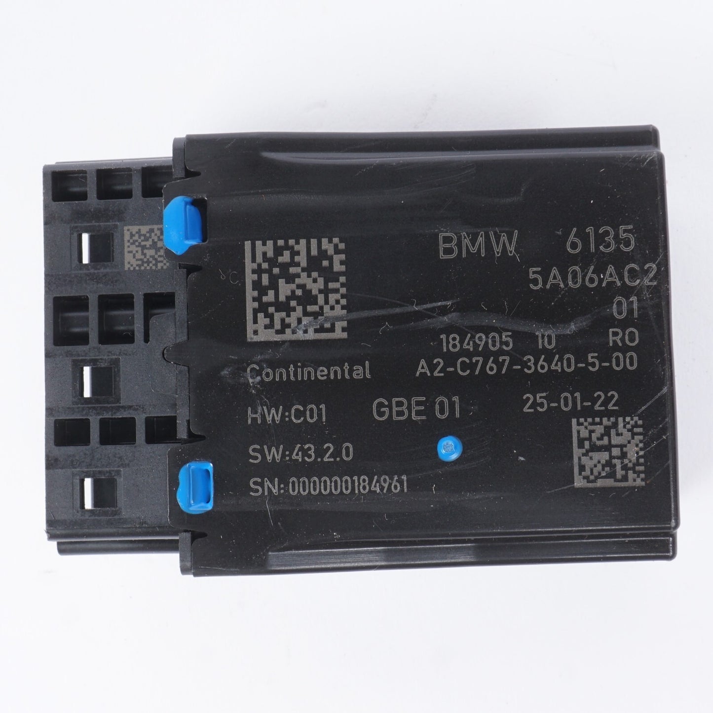 2021 - 2024 BMW 430I G22 Seat Belt Extender Control Module 61355A06AC2  OEM