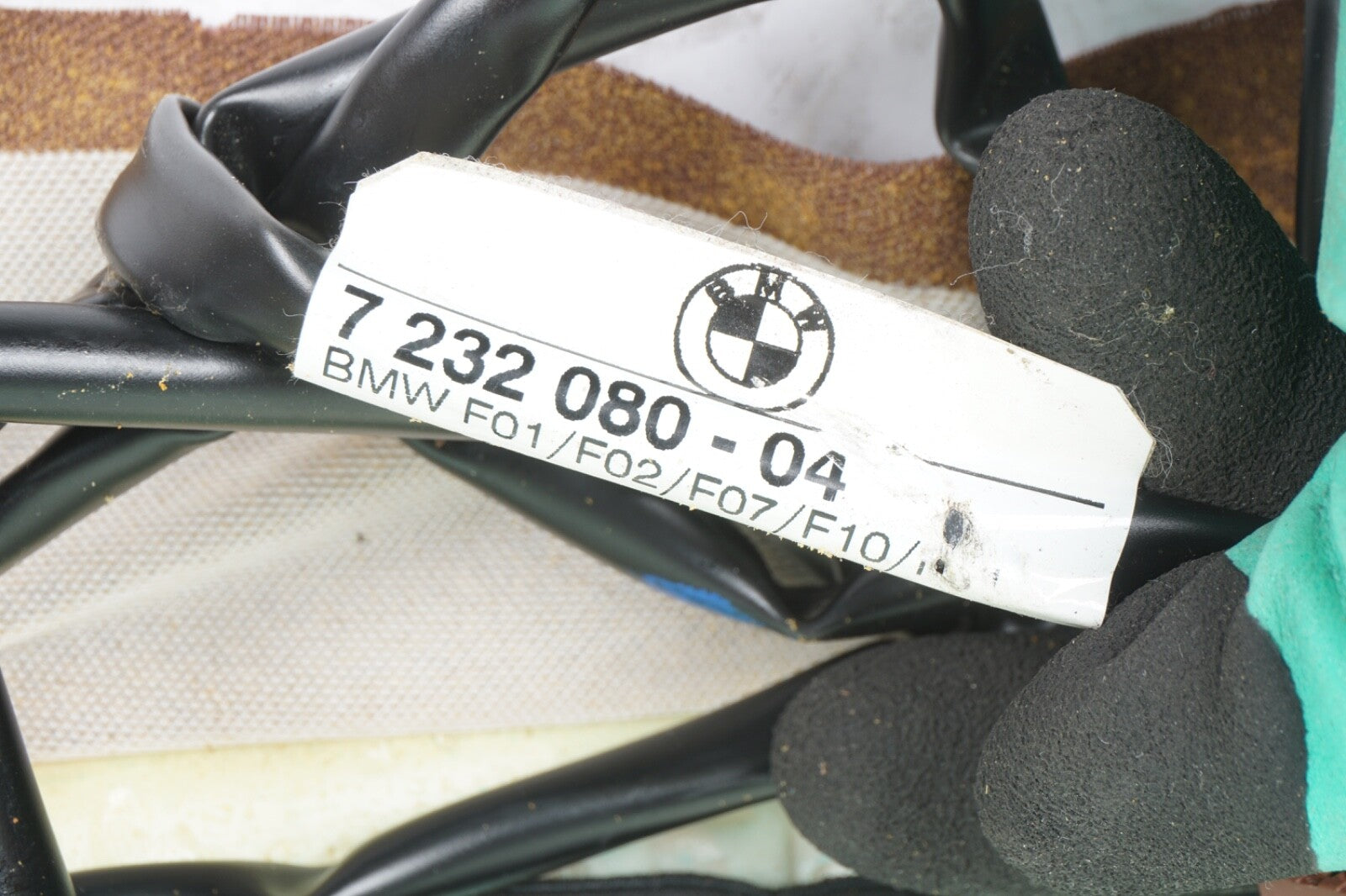 11-16 BMW 528 535i 550i UPPER SEAT CUSHION LEATHER FRONT LEFT DRIVER BACKREST
