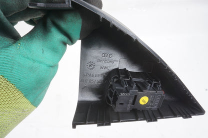 2011-2018 Audi A8 Left Driver Door Cover Corner & Blind Spot Switch OEM
