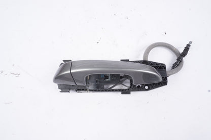 11-18 Porsche Cayenne 958 Rear Left Side Exterior Door Handle OEM GRAY