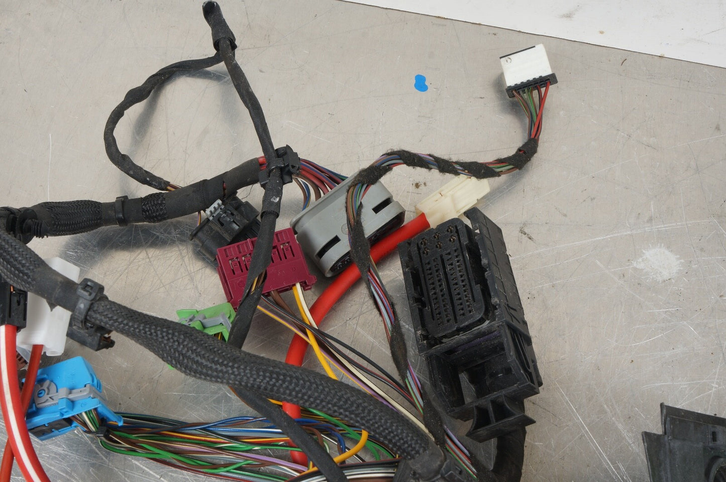 07-13 BMW E70 X5 Headlight Wire Wiring Harness Xenon Front Left 61136941424