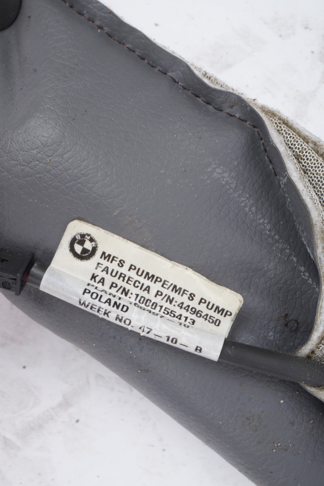 2011-2016 BMW 528 535I 550 FRONT LEFT DRIVER SIDE SEAT LUMBAR SUPPORT VALVE OEM