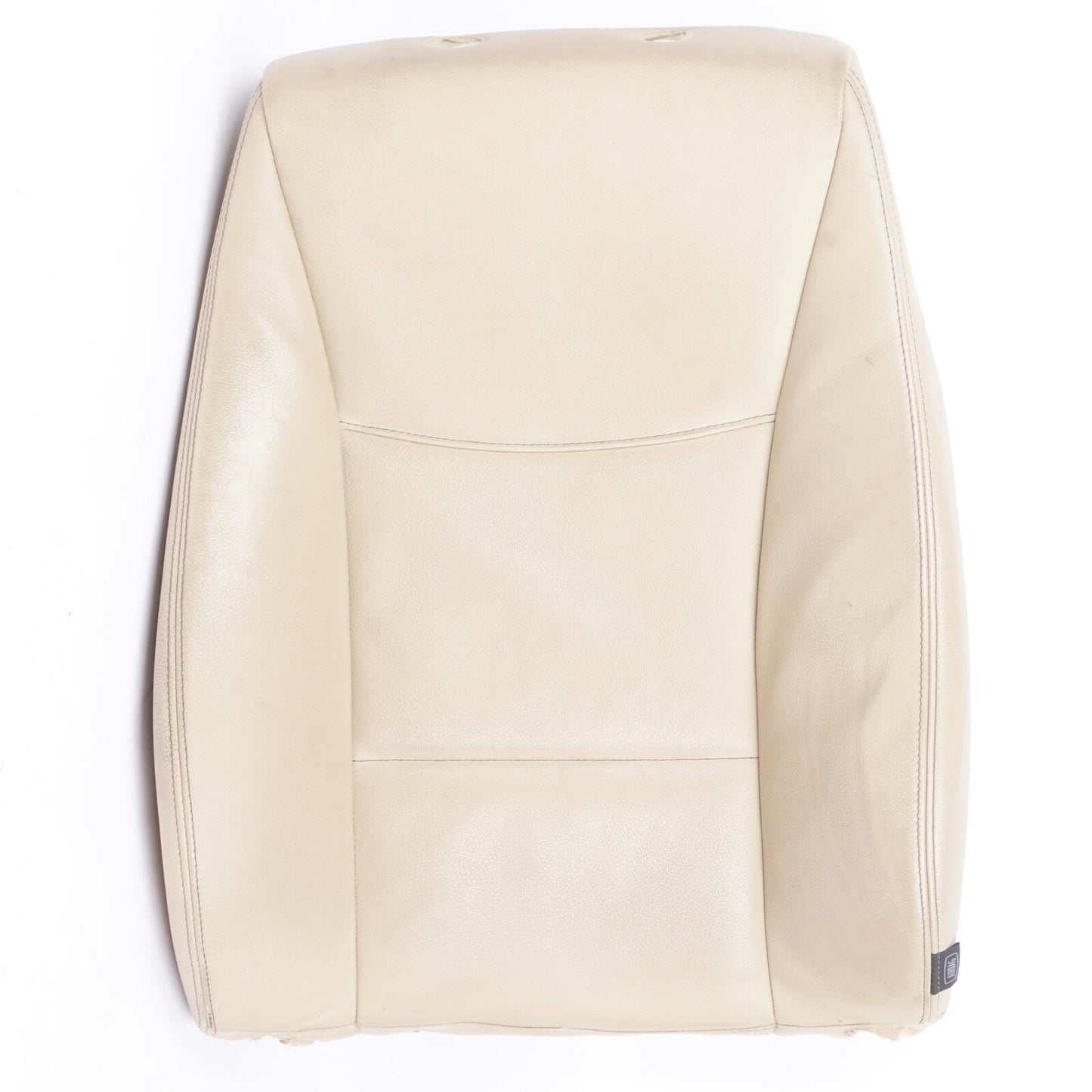 2011 - 2018 BMW X3 X4 - Front LEFT Upper Backrest Seat Cushion Leather Beige