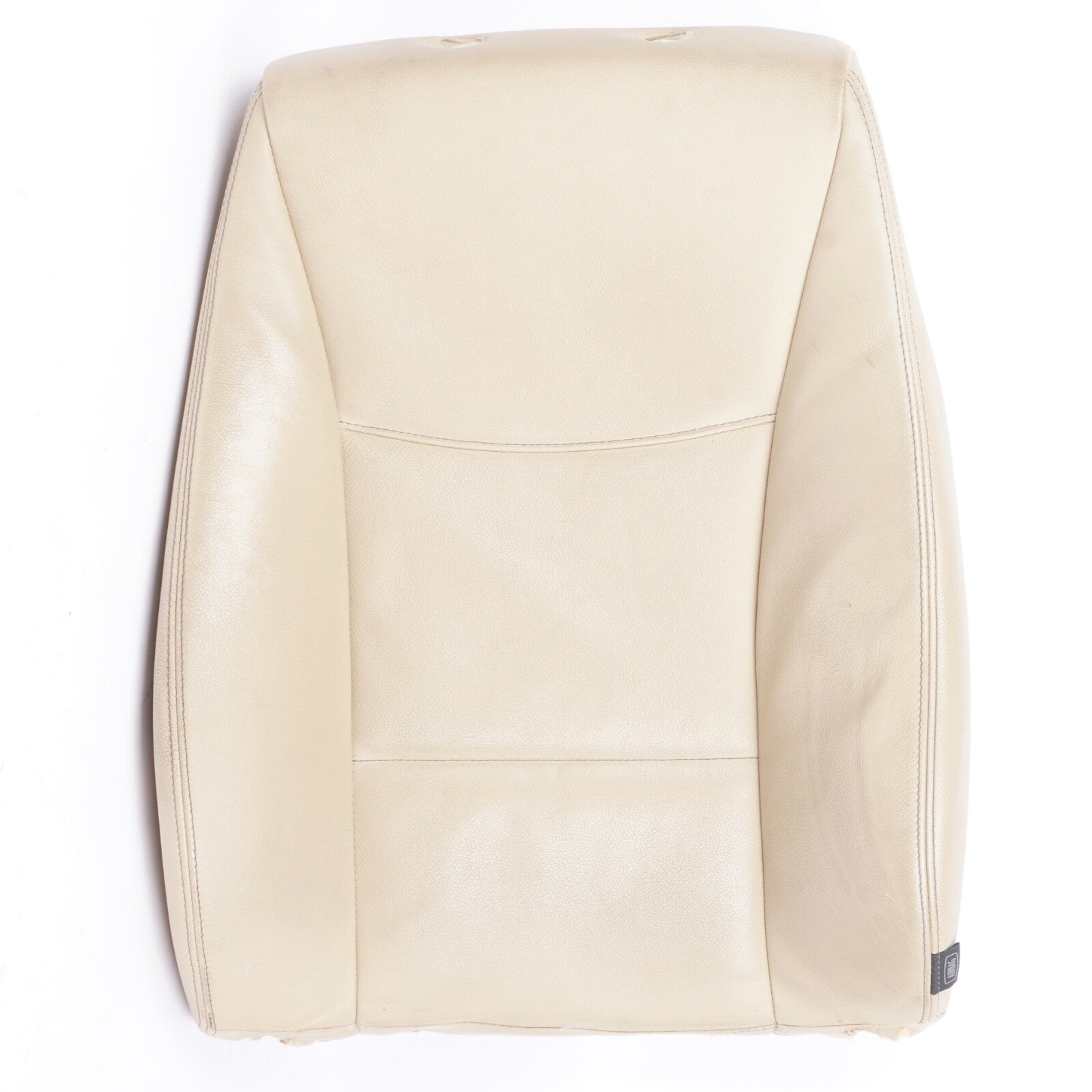 2011 - 2018 BMW X3 X4 - Front LEFT Upper Backrest Seat Cushion Leather Beige