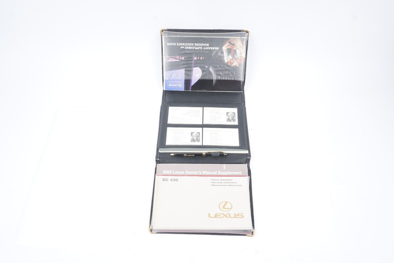 2002 Lexus SC430 Owner's Manual Book & Case OEM