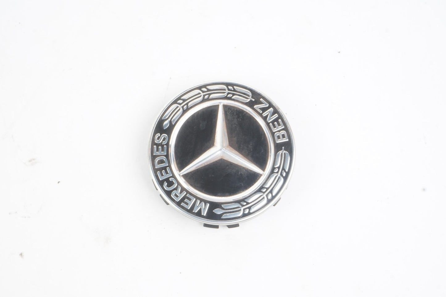 Mercedes Benz Genuine Wheel Center Cap Black OEM