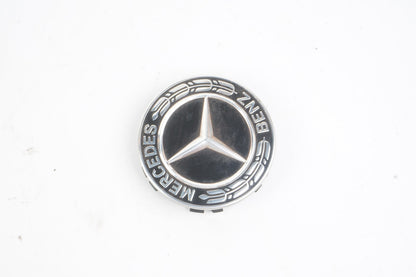 Mercedes Benz Genuine Wheel Center Cap Black OEM