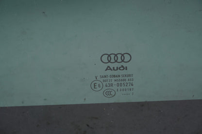 11-17 AUDI A8L REAR PANARAMIC SUNROOF GLASS OEM