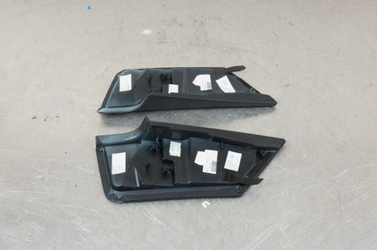 07-09 Mercedes W221 S550 S450 Center Console Trim Panel Cover PAIR Black LH RH