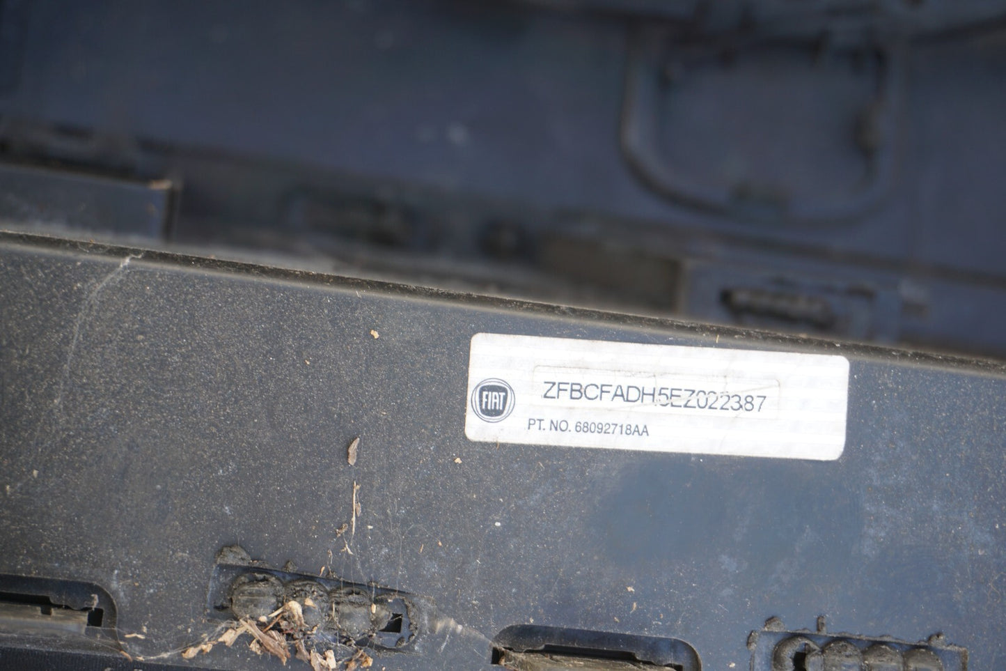 2014 - 2017 Fiat 500L Rear Bumper Cover Assembly OEM