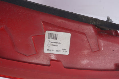 10-13 Mercedes W221 S550 S400 S350 Left Driver Side Tail Light Lamp OEM