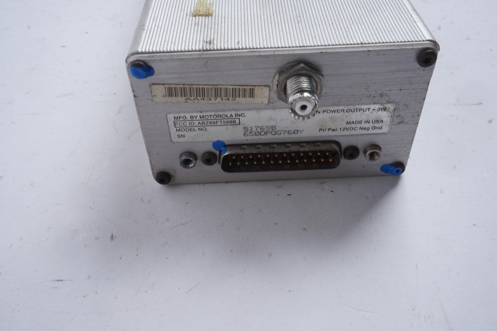1990-1993 MERCEDES R129 300SL MOTOROLA Amplifier Receiver OEM