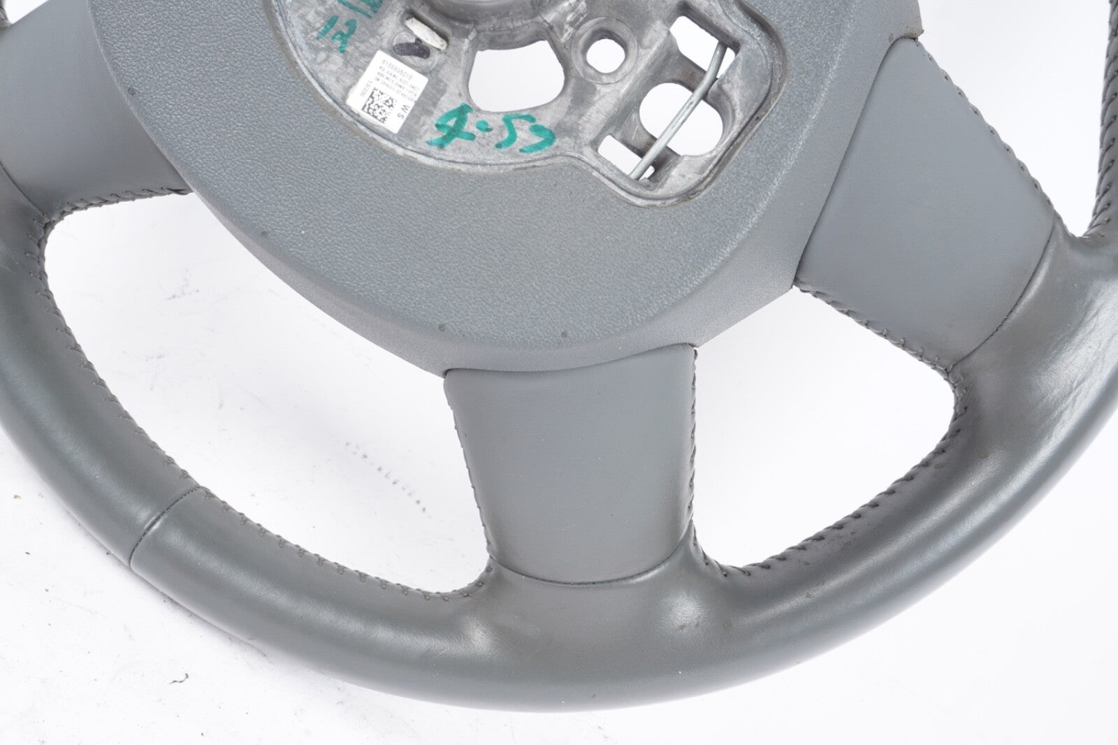 2012-2015 AUDI A6 A7 - 4 SPOKE STEERING WHEEL GRAY OEM