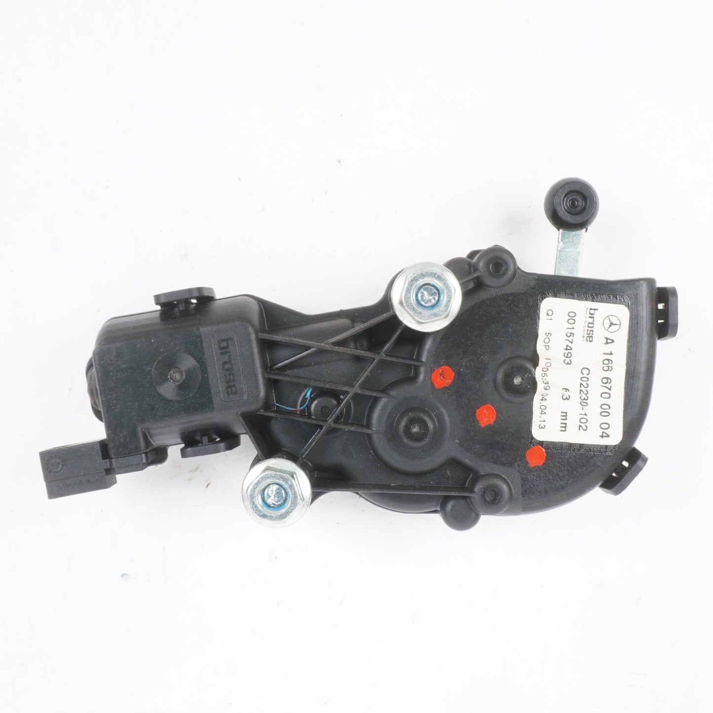 12-16 Mercedes GL450 Rear Left Driver Side Quarter Window Regulator Motor  OEM