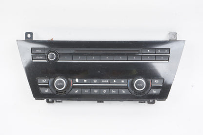 2012 - 2018 BMW 650i 640i F13 Radio Audio Receiver Climate Control Panel OEM