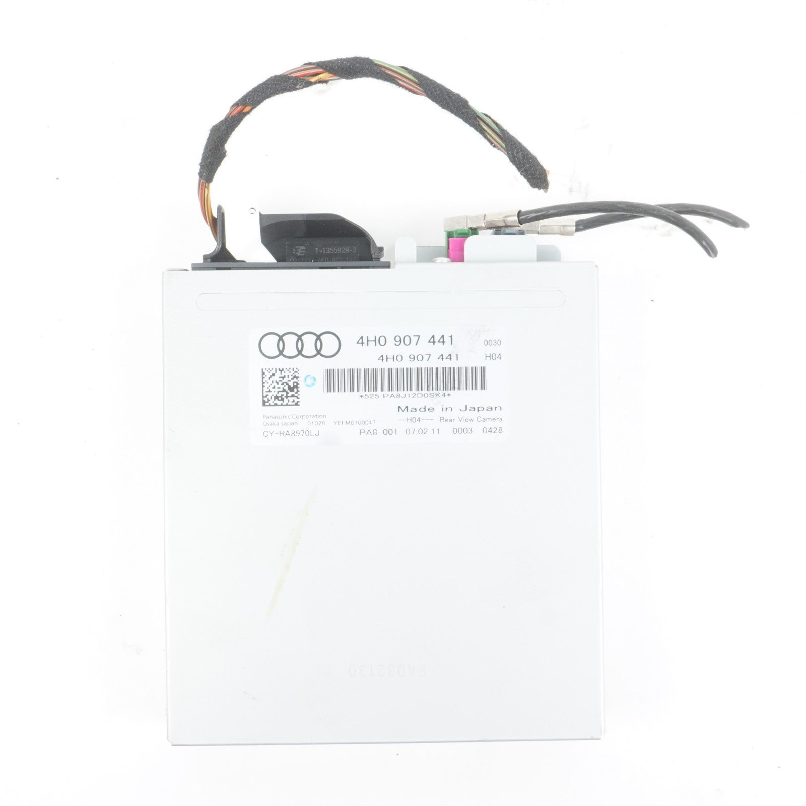 2011-2014 Audi D4 A8 A8L Rear View Reverse Camera Control Module 4H0907441 OEM