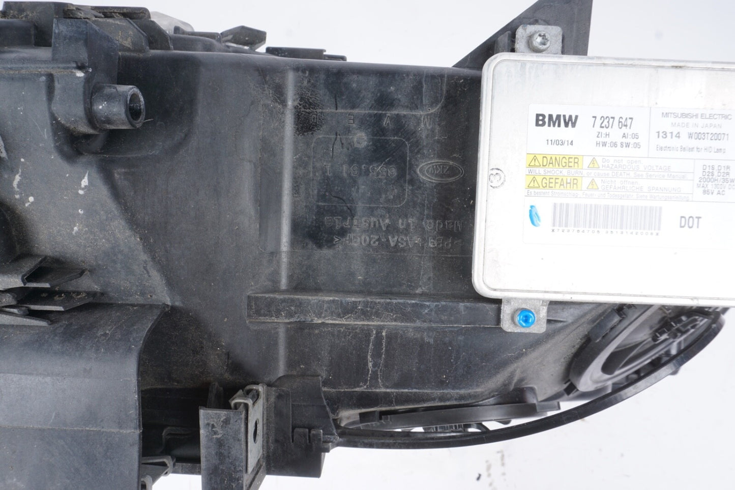 10-12 OEM BMW F01 F02 740 750 Left Driver Adaptive Xenon Headlight Complete