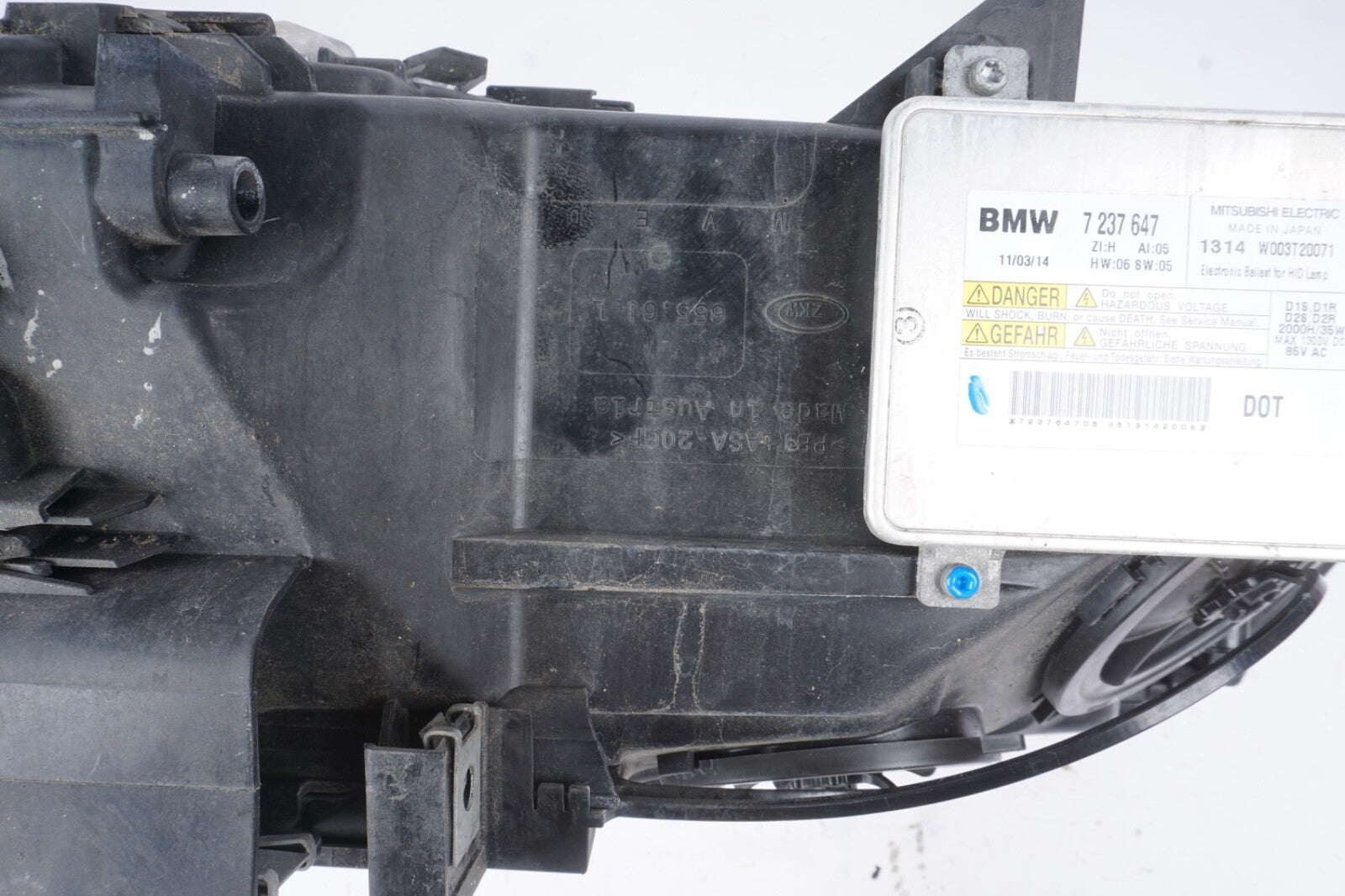 10-12 OEM BMW F01 F02 740 750 Left Driver Adaptive Xenon Headlight Complete