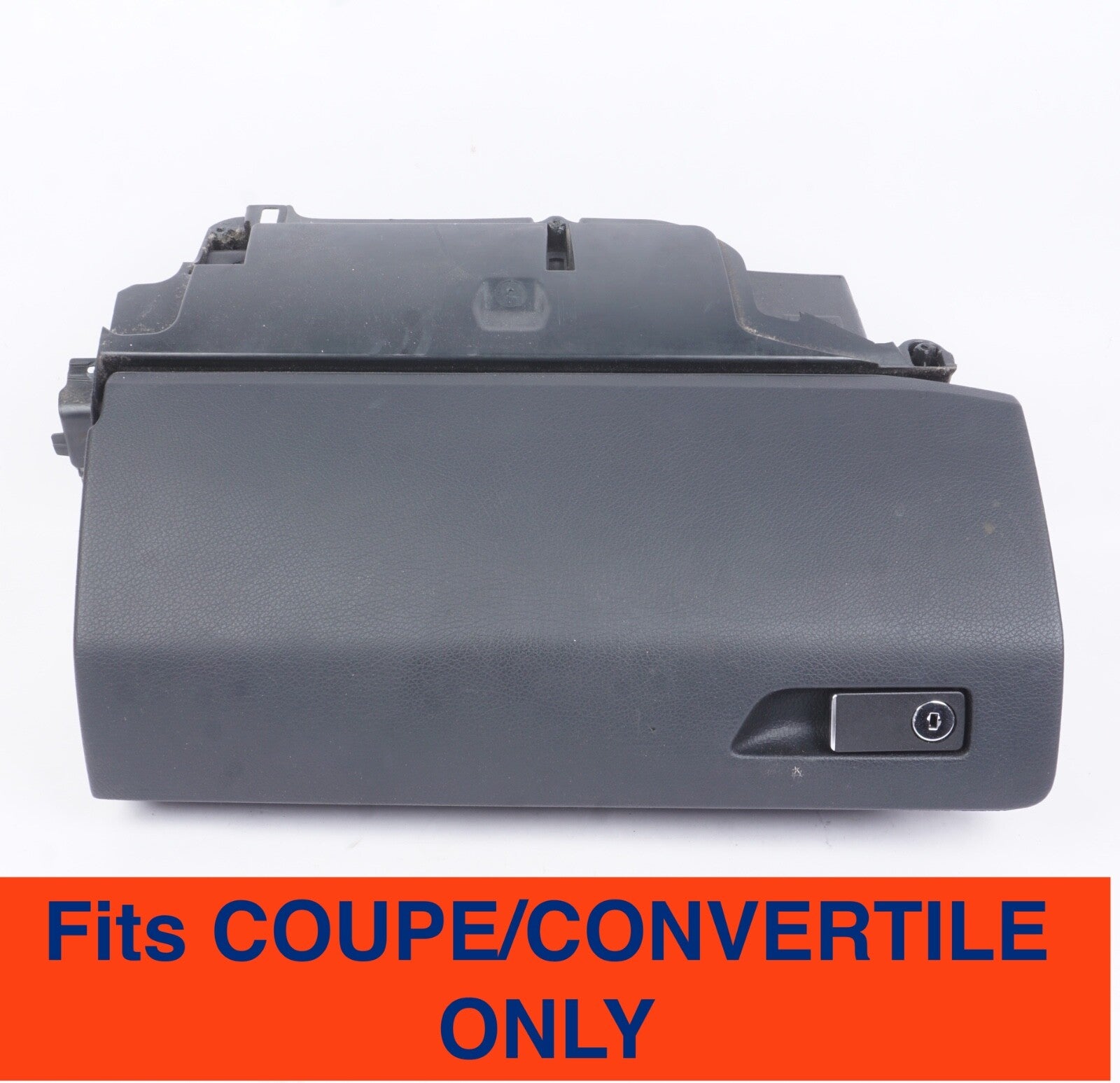 14-17 Mercedes W207 E350 E400 E550 Dashboard Glove Box Compartment Black OEM