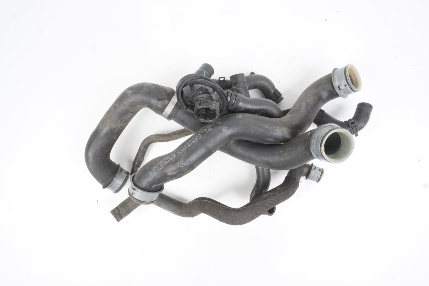 2014 Mercedes W207 E350 Radiator Cooling Hose Pipe Set