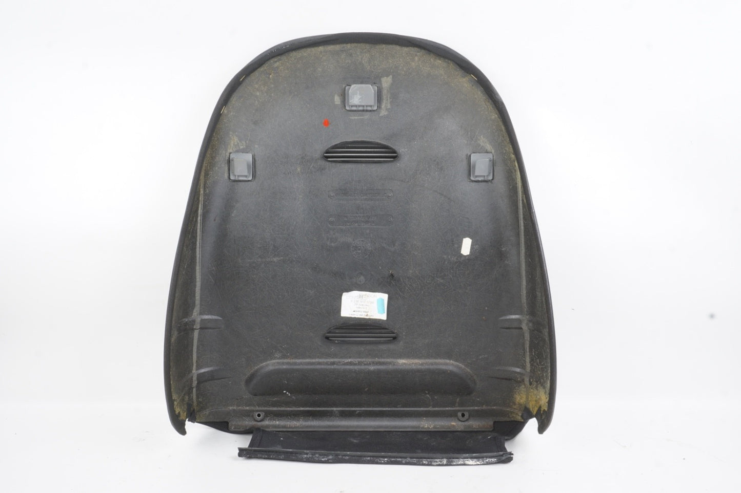 03-12 Mercedes R230 SL550 SL55 Left Driver Side Seat Back Cover Black OEM