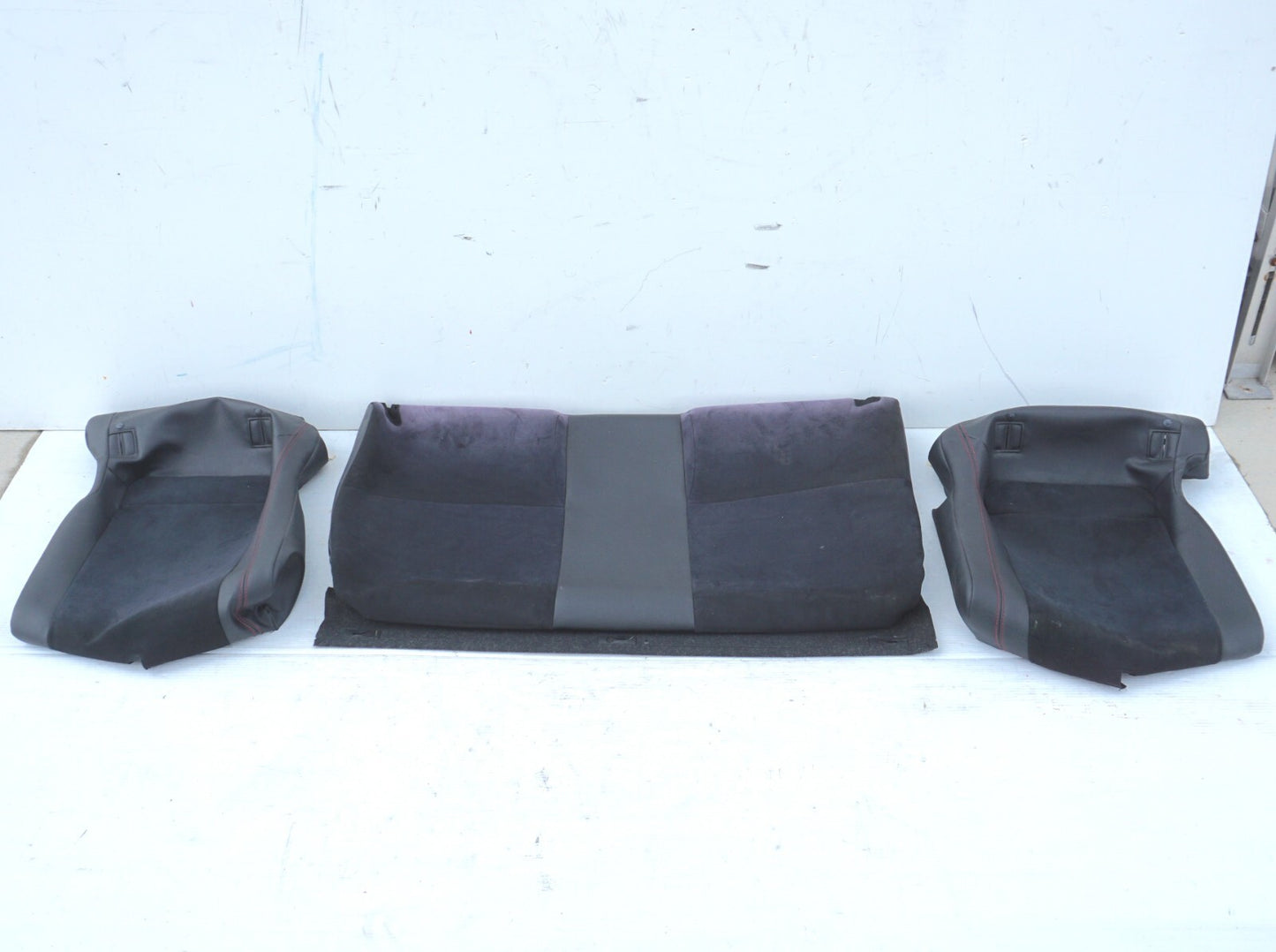 2013 - 2020 Subaru BRZ SCION FR-S REAR SEAT CUSHION COVER LOWER & UPPER SET OEM