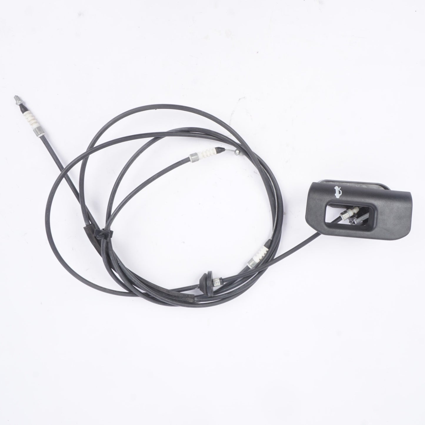 2014-2019 Maserati Ghibli Hood Release Handle w/ Cable 670007133 OEM
