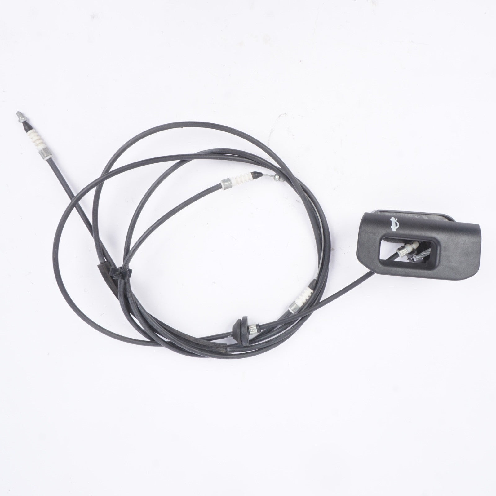2014-2019 Maserati Ghibli Hood Release Handle w/ Cable 670007133 OEM