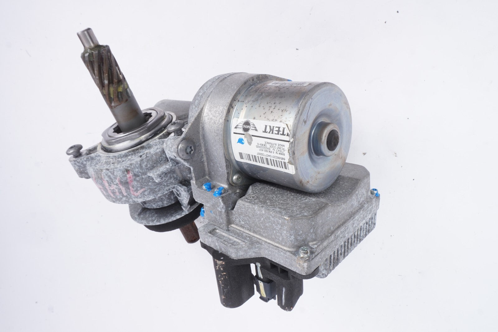 2014 - 2018 Mini Cooper Steering Gear Electric Motor 6856822 *Broken Plug* OEM