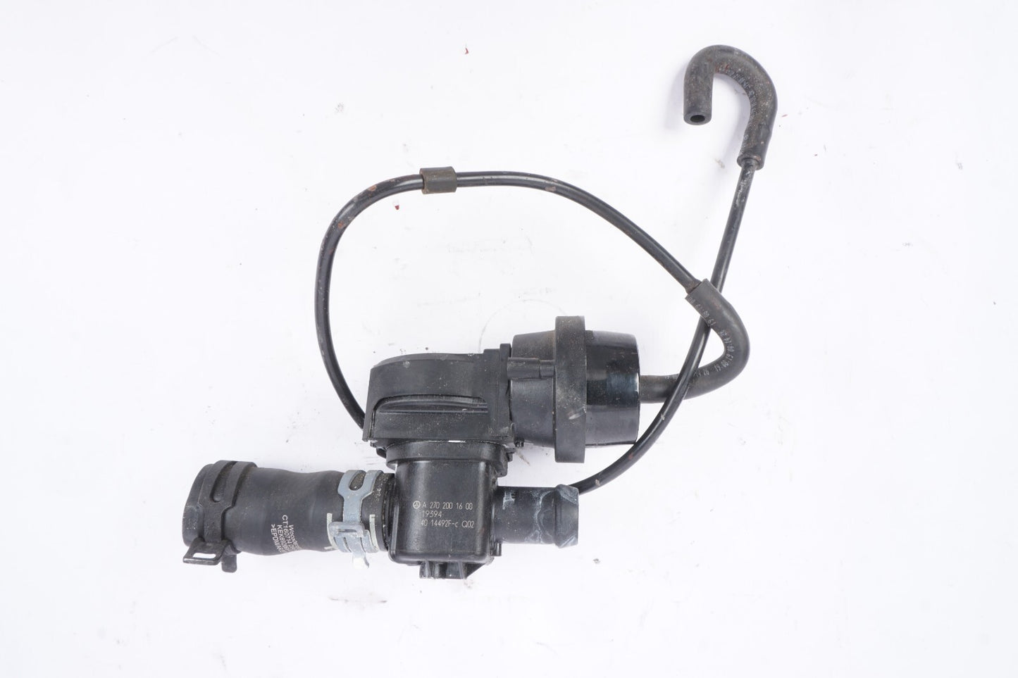 15-20 Mercedes GLA250 Engine Coolant Shut Off Valve A2702001600 OEM