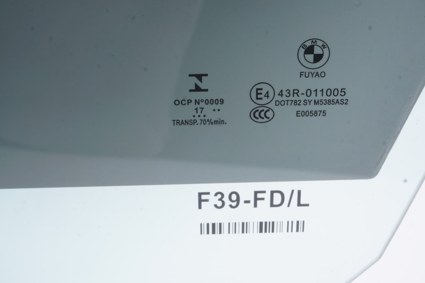 2018 - 2022 BMW X2 Driver Left Side Front Door Window Glass