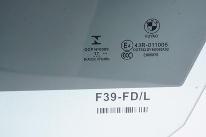 2018 - 2022 BMW X2 Driver Left Side Front Door Window Glass