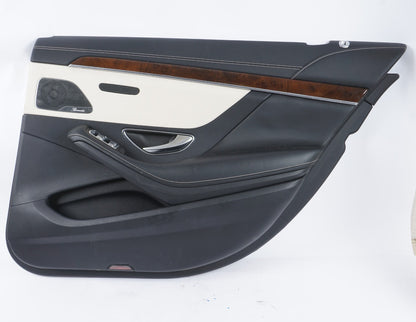 14 - 17 Mercedes W222 S600 S550 Rear Door Panel Trim Right Passenger Side OEM
