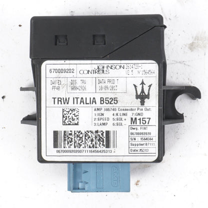 2014 - 2017 Maserati Ghibli Power Steering Control Module 670009202 OEM