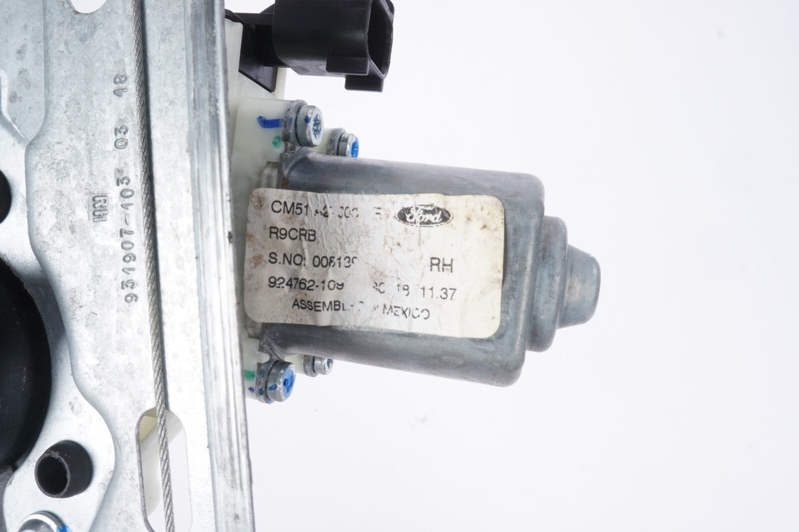 2013-2018 FORD FOCUS REAR RIGHT PASSENGER DOOR WINDOW REGULATOR W/ MOTOR OEM