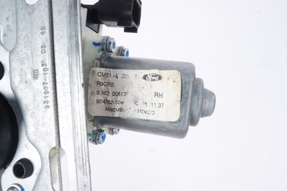 2013-2018 FORD FOCUS REAR RIGHT PASSENGER DOOR WINDOW REGULATOR W/ MOTOR OEM