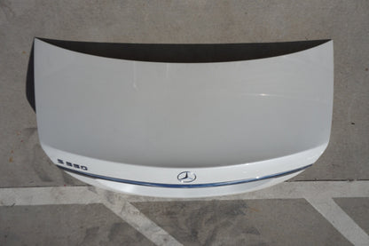 2014-2020 MERCEDES W222 S550 S560 S600 WHITE TRUNK LID  REAR TAILGATE TRUNK LID