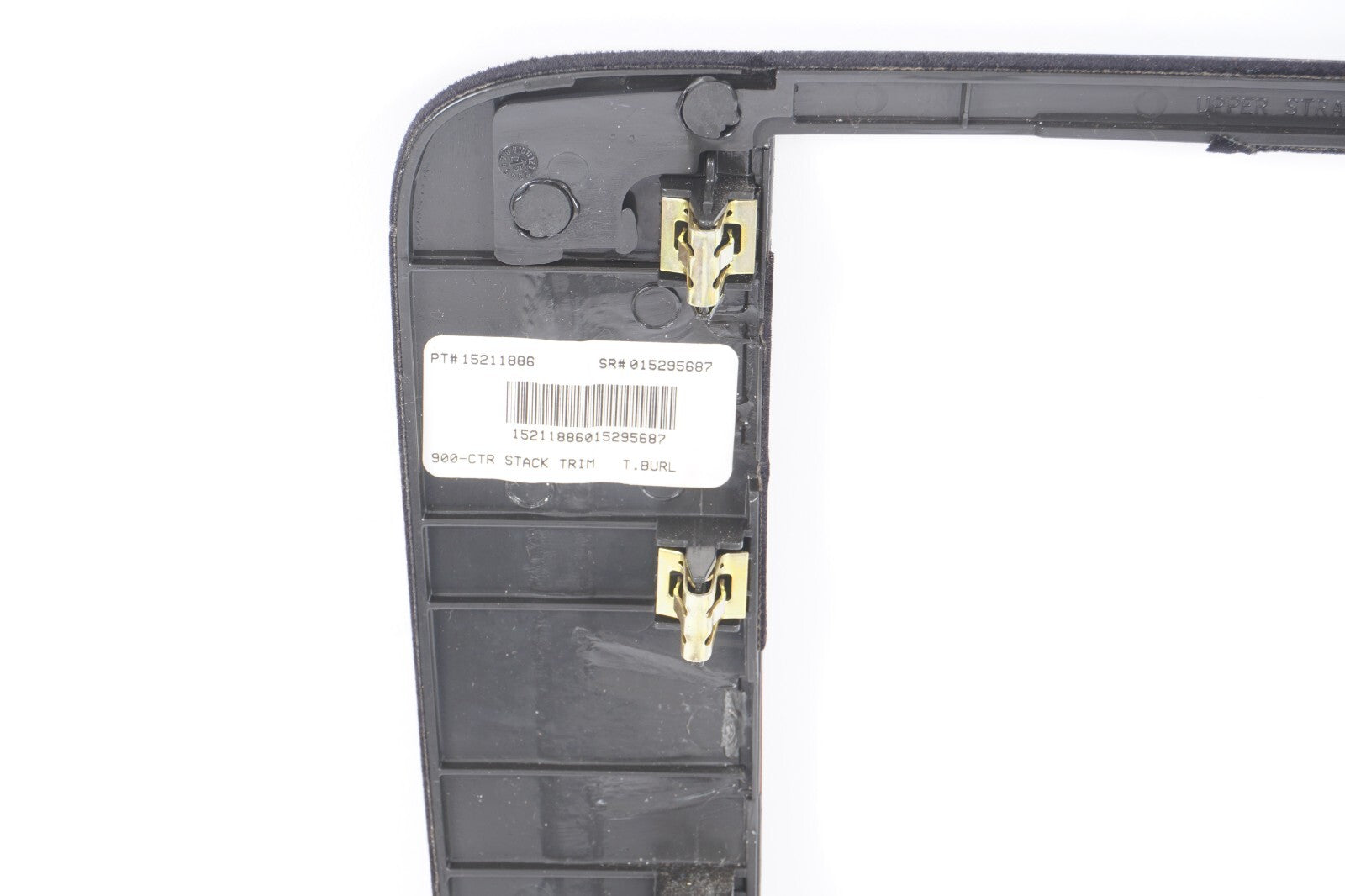07-13 Chevy Yukon Tahoe Suburban Radio & A/C Control Trim Bezel Woodgrain  OEM