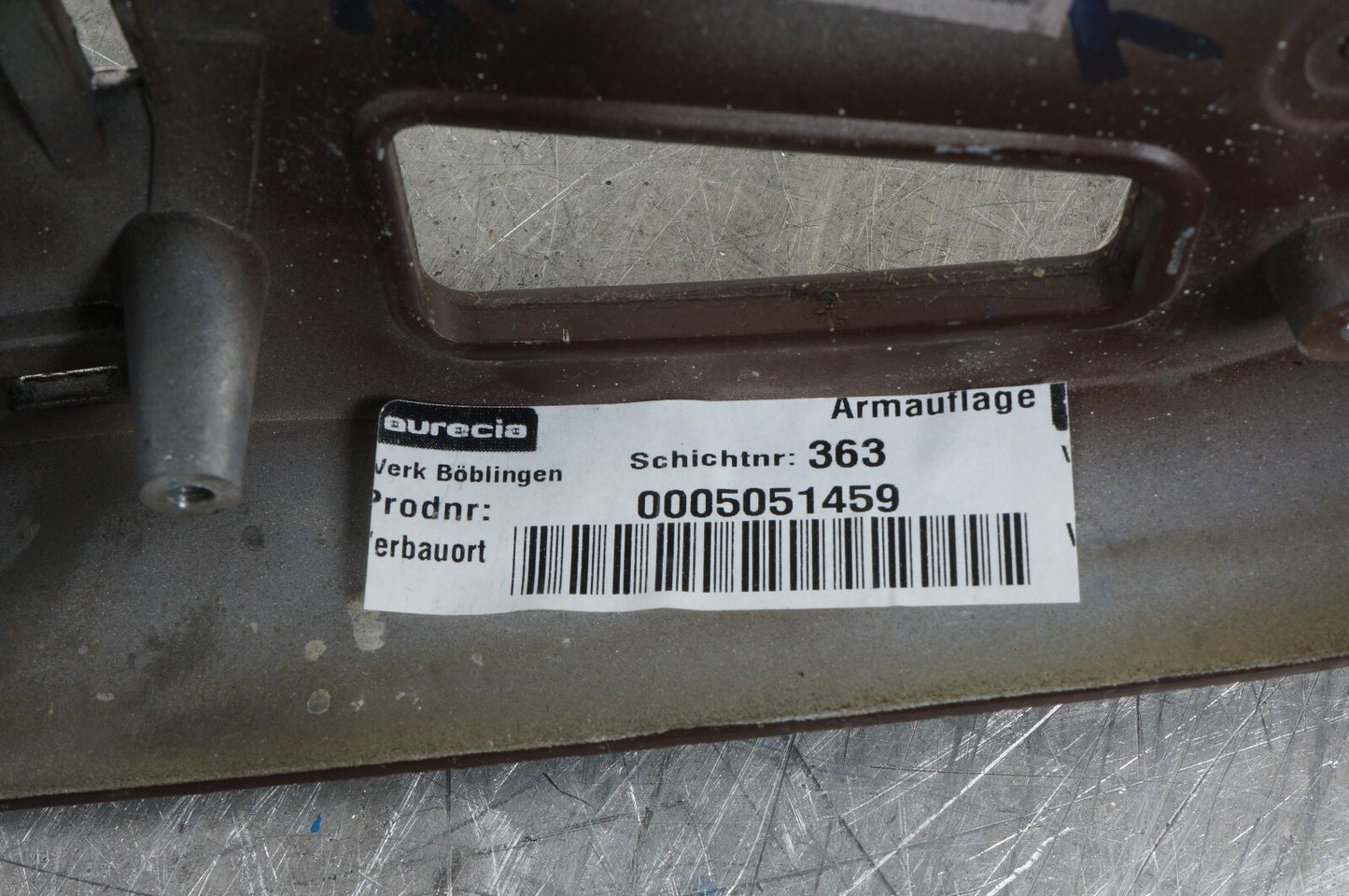 07-09 Mercedes W221 S450 S63 AMG Center Console Trim Bezel Wood 2216800234 OEM