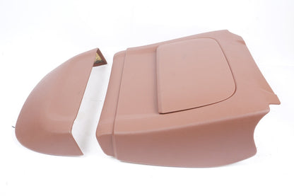 11-16 BMW F10 550i 535i 528i Front Left or Right Seat Back Cover Brown OEM