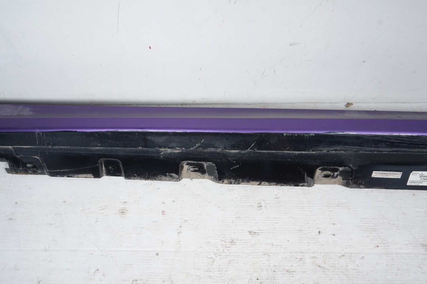 2011-2016 BMW 528i 535i 550i F10 Left Driver Side Skirt Rocker Panel Molding OEM