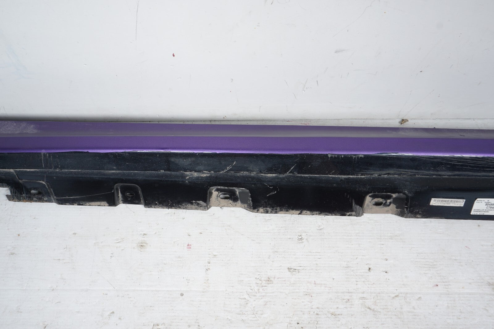 2011-2016 BMW 528i 535i 550i F10 Left Driver Side Skirt Rocker Panel Molding OEM