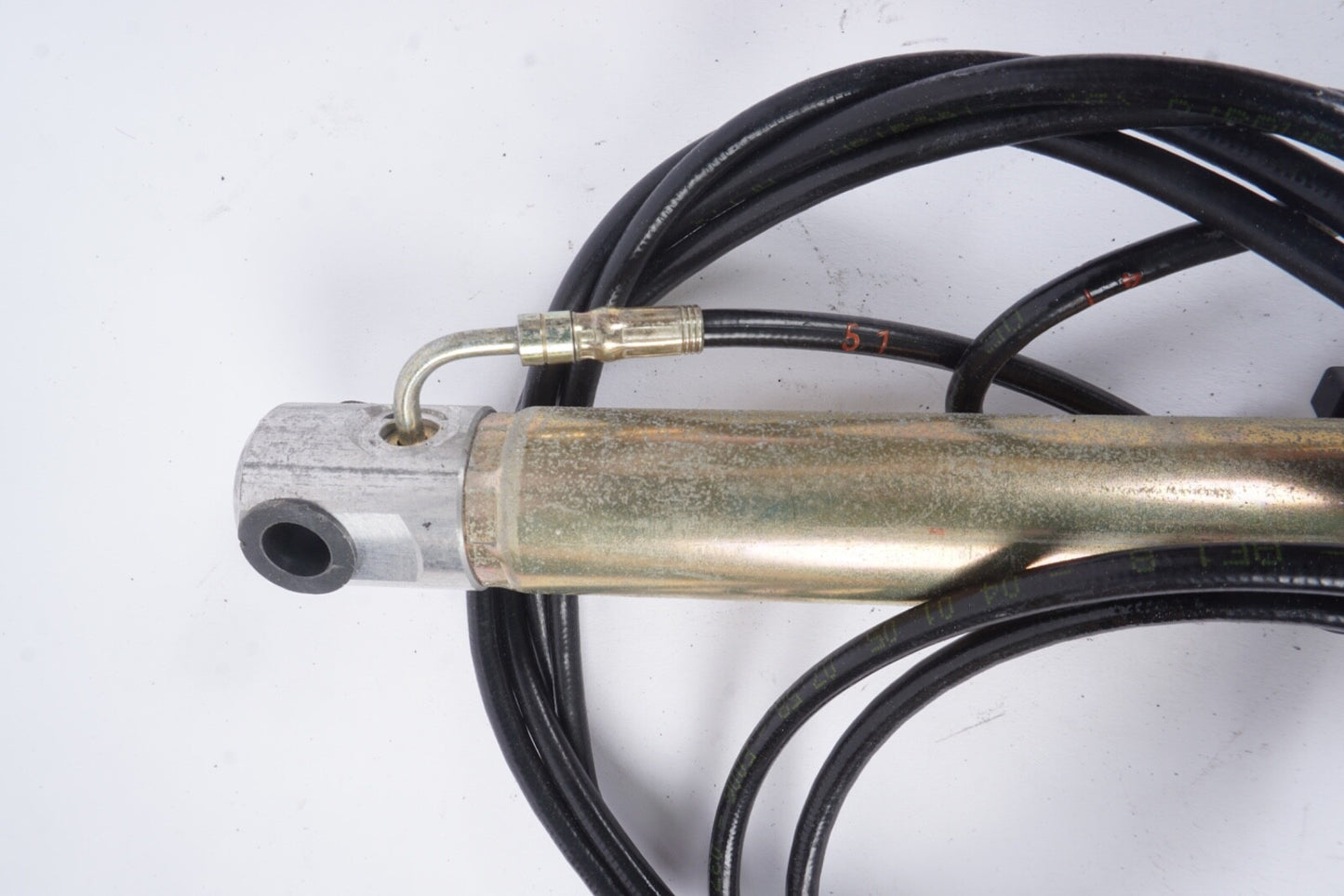 2003-2012 MERCEDES SL500 CONVERTIBLE ROOF HYDRAULIC CYLINDER SHOCK LINE 41 51
