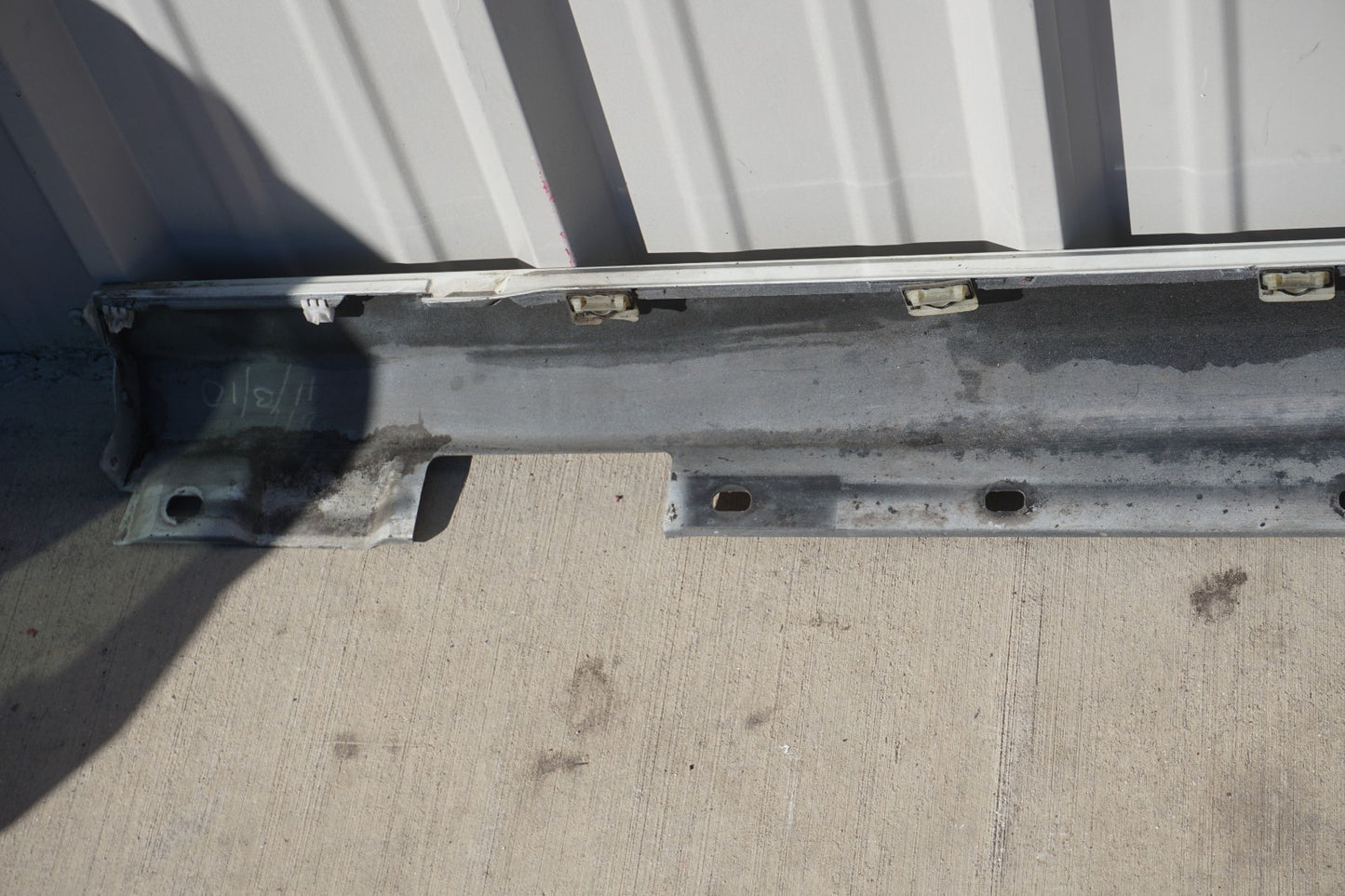 08-14 Mercedes-Benz C300 Right Passenger Side Rocker Panel Skirt Molding OEM
