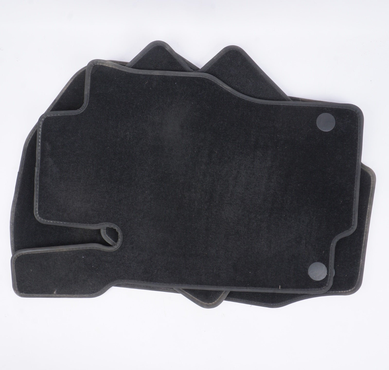 06-11 MERCEDES ML320 ML350 ML500 GL350 GL450 GL550 REAR BLACK FLOOR MATS RUGS