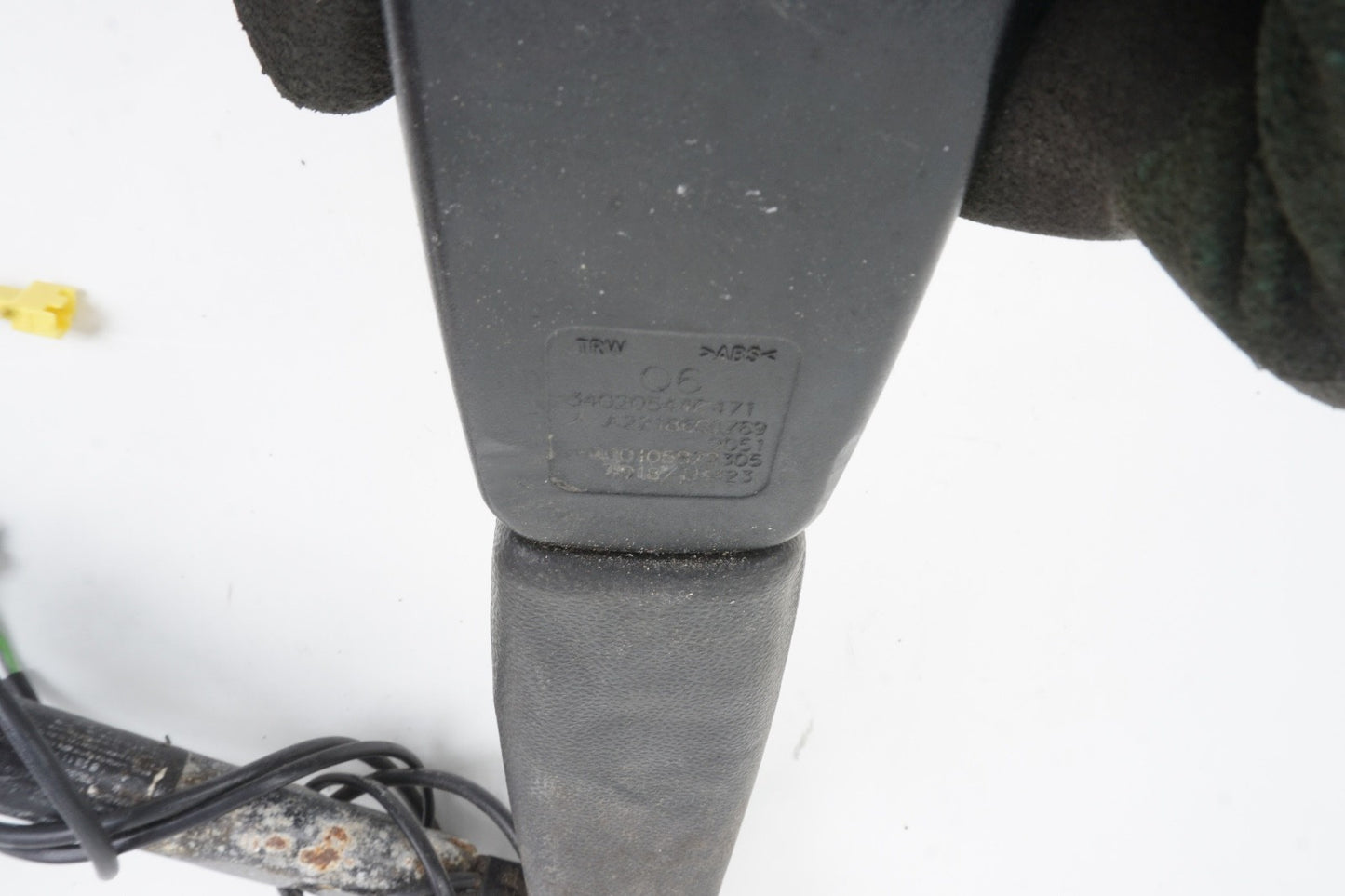 07-14 Mercedes W221 S600 S550 CL550 Front Left Driver Seat Belt Buckle Black OEM