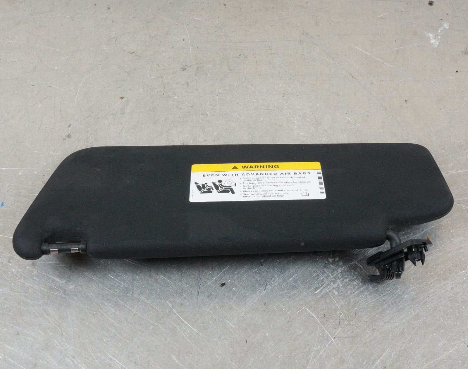 07-13 OEM BMW E93 328 335 M3 Convertible Sun Visor Right Passenger Side
