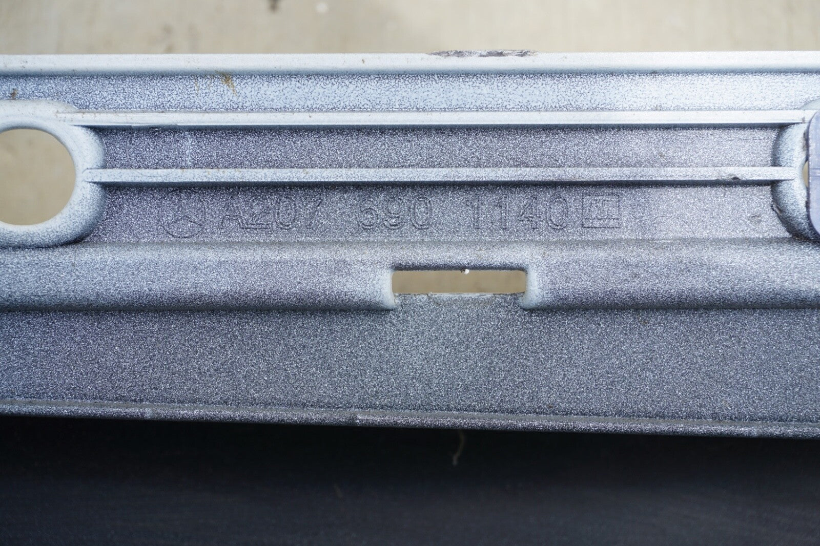 11-17 Mercedes W207 E350 Convertible Left Driver Rocker Panel Skirt Molding OEM
